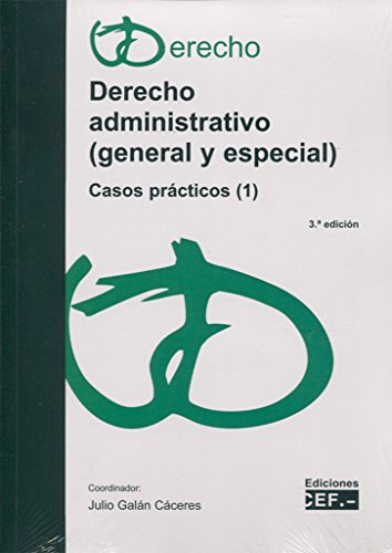 Stock image for Derecho administrativo (general y especial). Casos prcticos (1) for sale by Zilis Select Books