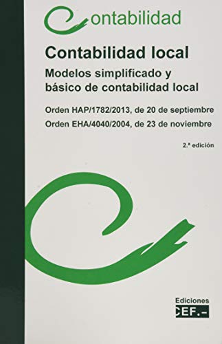 9788445440537: Contabilidad Local. Modelos Simplificado y Bsico De Contabilidad Local (FONDO)