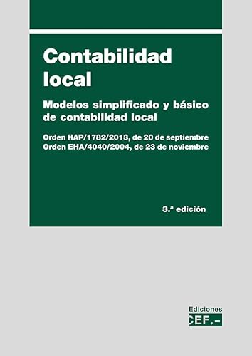 Imagen de archivo de Contabilidad local. Modelo simplificado y bsico de contabilidad local a la venta por AG Library