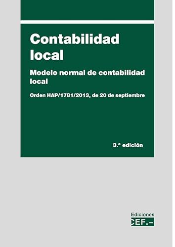 Beispielbild fr Contabilidad local. Modelo normal de contabilidad local zum Verkauf von Agapea Libros