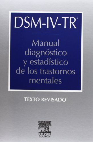 Imagen de archivo de DSM IV Tr Manual Diagnostico Y EstadiJuan J. Lopez-Ibor Alino,Manuel a la venta por Iridium_Books