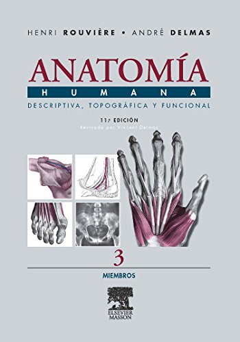 ANATOMÍA HUMANA.TOMO 3.MIEMBROS.11 ED.2005