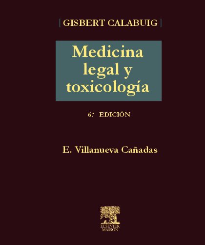 Imagen de archivo de GISBERT CALABUIG. Medicina legal y toxicologa [Perfect Paperback] by GISBER. a la venta por Iridium_Books