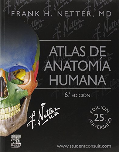 Imagen de archivo de ATLAS DE ANATOMA HUMANA + STUDENTCONSULT (6 ED.) a la venta por Zilis Select Books