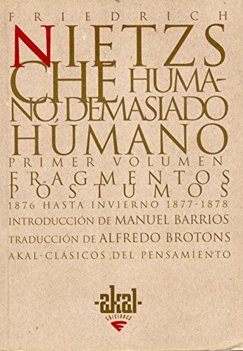 9788446007364: Humano, demasiado humano/ Human, too Humane: 2