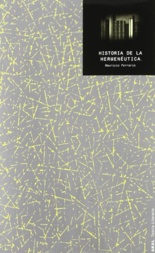 9788446009955: Historia de la hermenutica: 1 (Teora literaria)