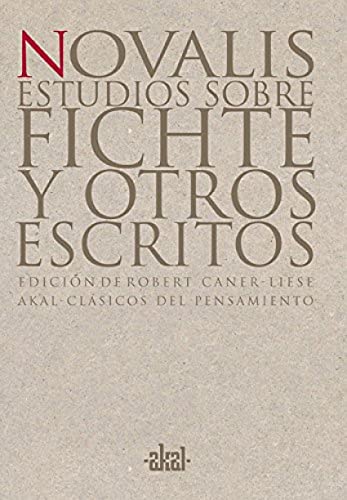 Imagen de archivo de Estudios sobre Fichte y otros escritos a la venta por MARCIAL PONS LIBRERO