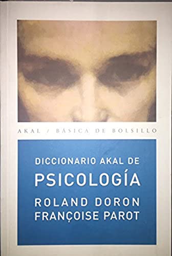 Diccionario Akal de psicologia.