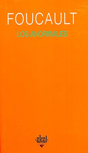 Los anormales (9788446012863) by Foucault, Michel