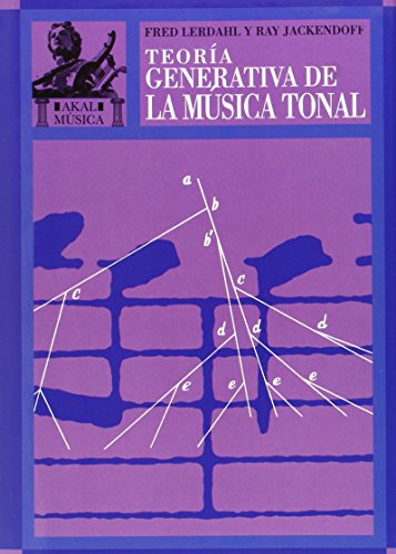 9788446015987: Teoria Generativa De La Musica Tonal/ the General Theary of the Musical Tone