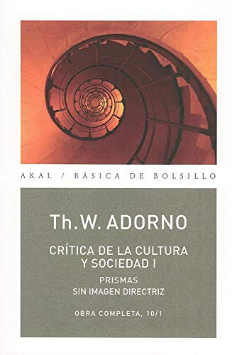 9788446016748: Crtica de la cultura y sociedad I (Obra Completa/ Complete Works) (Spanish Edition)