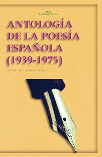 Beispielbild fr ANTOLOGIA DE LA POESIA ESPAOLA (1939-1975) zum Verkauf von KALAMO LIBROS, S.L.