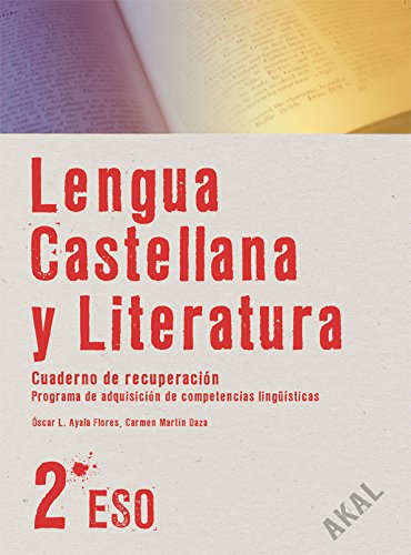 Imagen de archivo de Lengua castellana y literatura, 2 ESO. Programa de adquisicin de competencias lingsticas, cuaderno de recuperacin a la venta por medimops