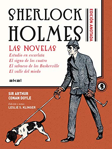 Beispielbild fr Sherlock Holmes anotado : Las novelas : Estudio en escarlata ; El signo de los cuatro ; El sabueso de los Baskerville (Grandes libros) zum Verkauf von medimops