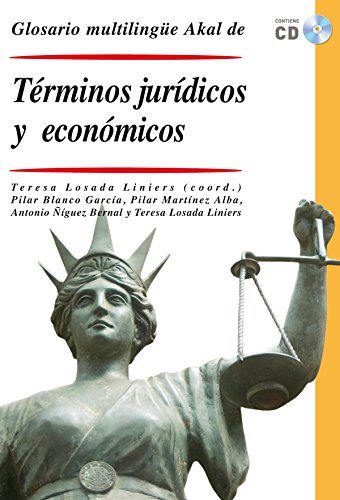 9788446028574: Glosario multilingue de terminos Juridicos y Economicos (CD)