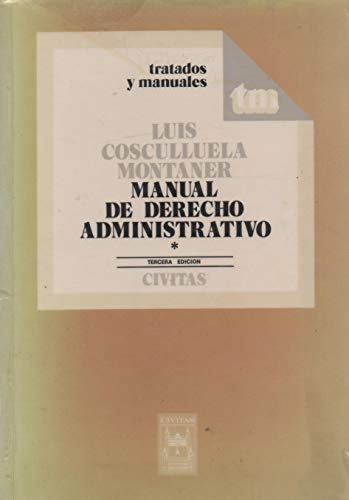 9788447000968: Manual derecho administrativo 1 (3 edic.)