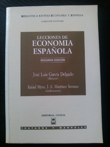9788447006038: Lecciones de economia espaola