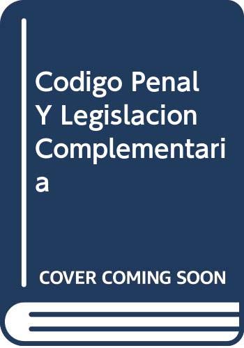 Beispielbild fr Codigo Penal y Legislacion Complementaria zum Verkauf von Hamelyn
