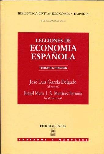 Beispielbild fr Lecciones de economia espaola zum Verkauf von medimops