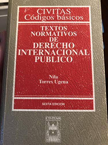 9788447011155: Textos normativos de derecho internacional publico (Codigos basicos) [Paperba...