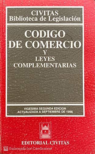 Imagen de archivo de Codigo de comercio y leyes complementarias a la venta por medimops