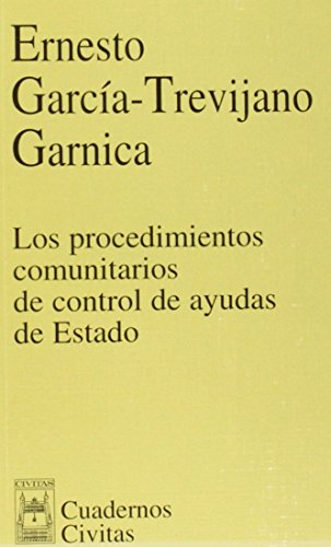 Imagen de archivo de G.TREVIJANO/PROCEDIM.COMUNIT.CONTROL a la venta por Iridium_Books