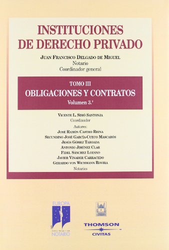 Beispielbild fr Obligaciones y Contratos Tomo Iii Volumen 3 zum Verkauf von Hamelyn