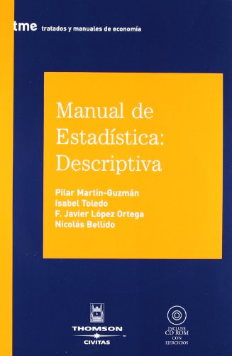 9788447024636: Manual de estadstica: descriptiva: Incluye CD (Tratados y Manuales de Economa) (Spanish Edition)