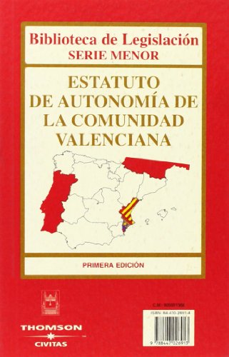 Imagen de archivo de Estatuto de autonoma de la Comunidad Valenciana a la venta por MARCIAL PONS LIBRERO