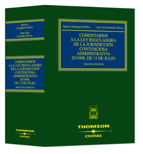 Imagen de archivo de Comentarios a la Ley reguladora de la jurisdiccin contenciosa administrativa 29/1998, de 13 de julio a la venta por MARCIAL PONS LIBRERO