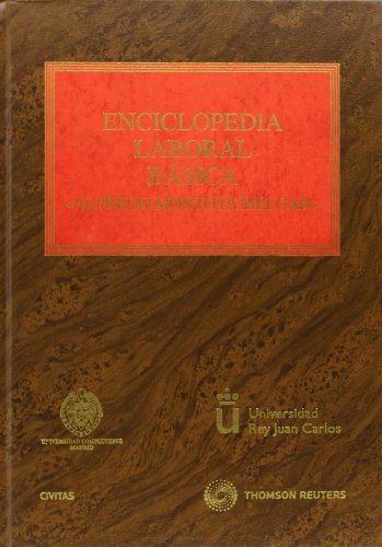 Stock image for Enciclopedia laboral bsica Alfredo Montoya Melgar for sale by Iridium_Books