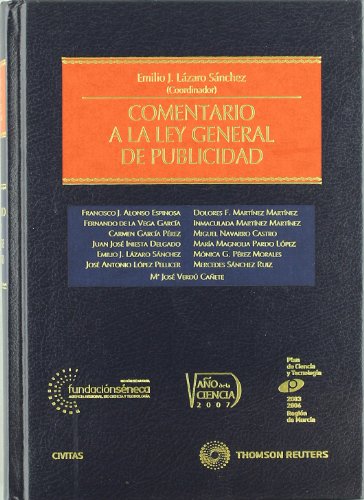 Imagen de archivo de Comentario a la Ley General de Publicidad a la venta por OM Books