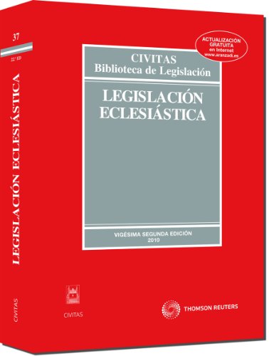 9788447034963: Legislacin eclesistica (Biblioteca de Legislacin)