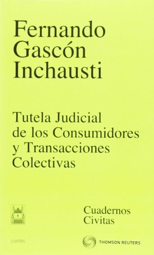 Beispielbild fr Tutela judicial de los consumidores yGascn Inchausti, Fernando zum Verkauf von Iridium_Books