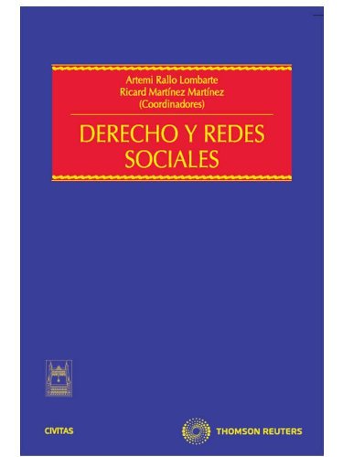 Imagen de archivo de Derecho y redes sociales (Ed. en rstica) a la venta por Iridium_Books