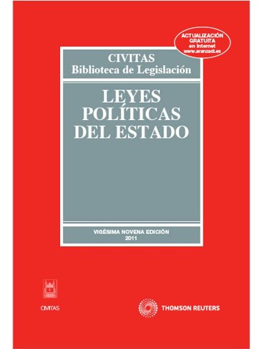 9788447037575: Leyes Polticas del Estado (Biblioteca de Legislacin)