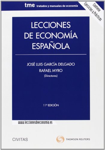 9788447042586: Lecciones de economa espaola (Tratados y Manuales de Economa)