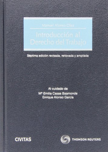 Imagen de archivo de Introduccin al Derecho del Trabajo (Papel + e-book) a la venta por Iridium_Books
