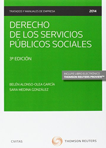 Beispielbild fr DERECHO DE LOS SERVICIOS PUBLICOS SOCIALES (P+EB) 3'ED 2014 zum Verkauf von Iridium_Books