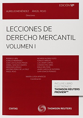 9788447049349: Lecciones de Derecho Mercantil Volumen I (Papel + e-book) (Tratados y Manuales de Derecho)