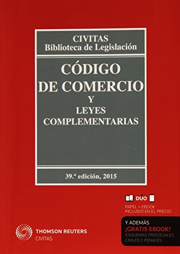 Imagen de archivo de CODIGO DE COMERCIO Y LEYES COMPLEMENTARIAS (P+EB) 39ED a la venta por Iridium_Books