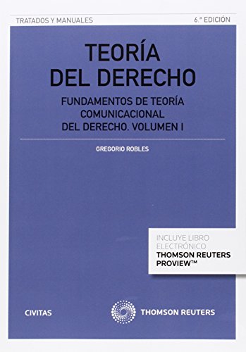 9788447052844: Teora del derecho (Volumen I) (Papel + e-book): Fundamentos de teora comunicacional del derecho.