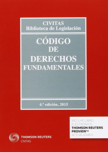 Imagen de archivo de CDIGO DE DERECHOS FUNDAMENTALES (PAPEL + E-BOOK) a la venta por Zilis Select Books