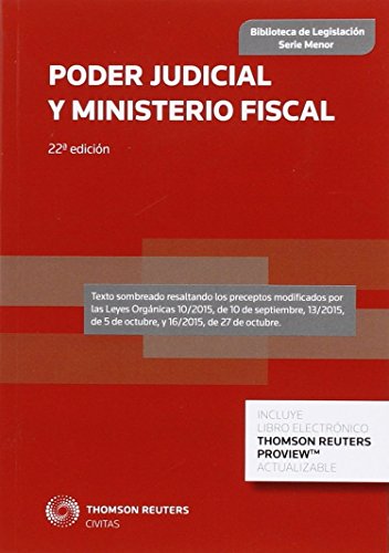 Stock image for Poder Judicial y Ministerio Fiscal (Papel + e-book) for sale by Buchpark