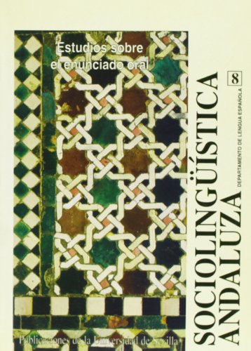 Beispielbild fr (8) ociolinguistica andaluza. 8, estudi zum Verkauf von Iridium_Books