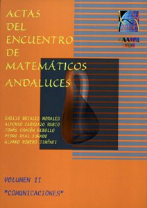 Imagen de archivo de Actas del Encuentro de matemticos andaluces a la venta por Zilis Select Books