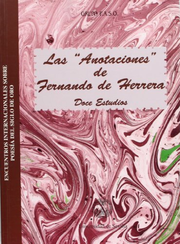 Stock image for ANOTACIONES DE FERNANDO DE HERRERA. DOCE ESTUDIO for sale by Iridium_Books