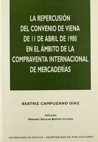 Stock image for REPERCUSION DEL CONVENIO DE VIENA DEL 11 for sale by Hiperbook Espaa