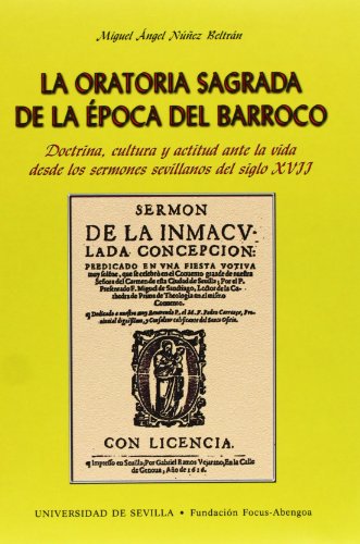 9788447206032: La oratoria sagrada de la epoca del barroco