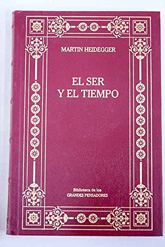 Beispielbild fr El ser y el tiempo zum Verkauf von E y P Libros Antiguos